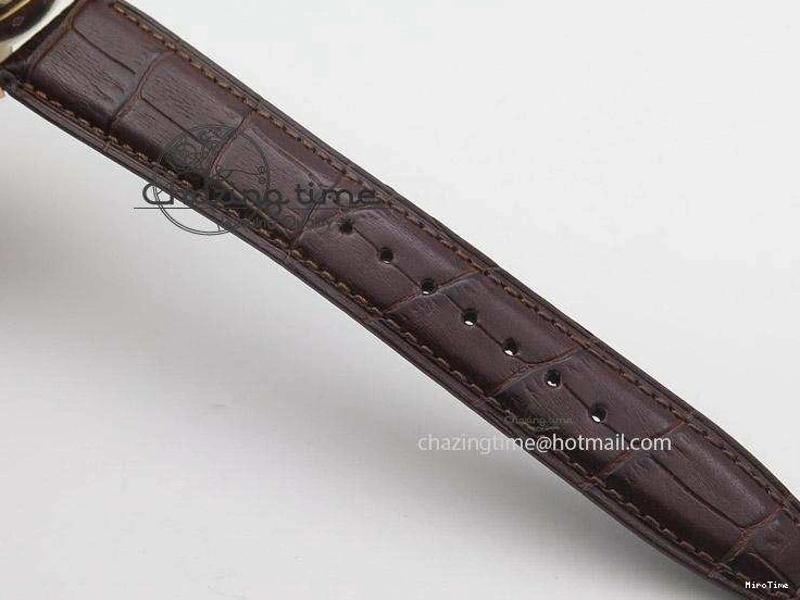 MIROTIME 0331 Portuguese Real PR IW500127 RG ZF 1:1 Best Edition Grey Red Dial On Brown Leather Strap A52010 V AllSeason 7331